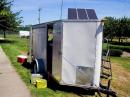 Solar power trailer